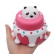 Bear Head Cake Squishy 11*11.5CM Slow Rising With Packaging Collection Gift Soft Toy