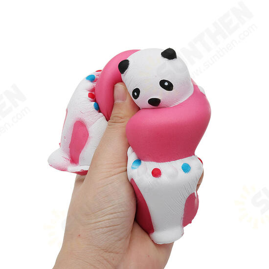 Bear Head Cake Squishy 11*11.5CM Slow Rising With Packaging Collection Gift Soft Toy