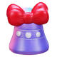 Bow-Knot Bell Squishy 12CM Jumbo Slow Rising Soft Toy Gift Collection With Packaging