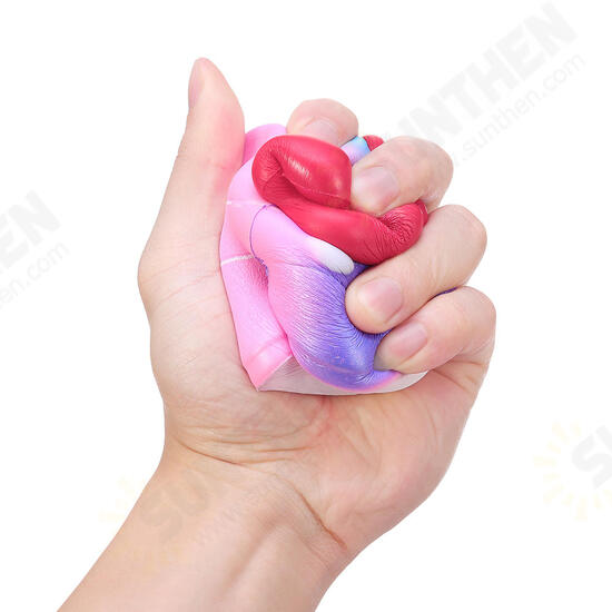 Bow-Knot Bell Squishy 12CM Jumbo Slow Rising Soft Toy Gift Collection With Packaging