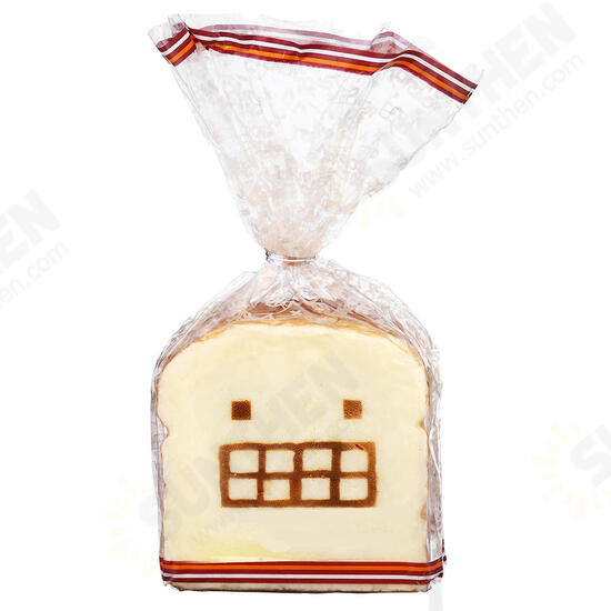 Bread Squishy Toast 8CM Funny Expressions Jumbo Gift Collection With Packaging