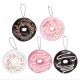 Cake Squishy Chocolate Donuts 9CM Scented Doughnuts Squeeze Jumbo Gift Collection With Packaging