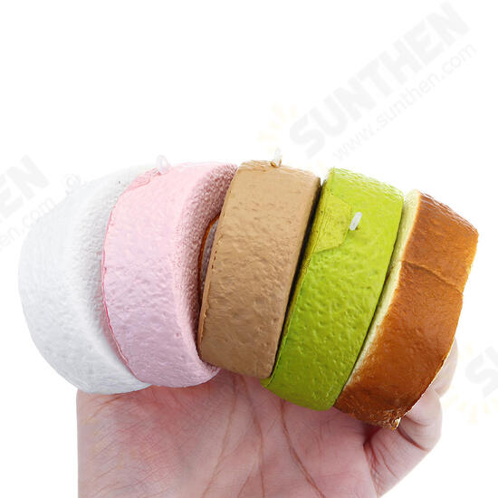 Cake Squishy Swiss Roll 7cm Slow Rising Funny Gift Collection With Packaging