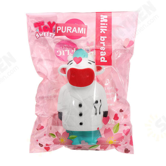 Calf Doctor Cow Squishy 14.7*7.6CM Slow Rising Soft Toy Gift Collection With Packaging