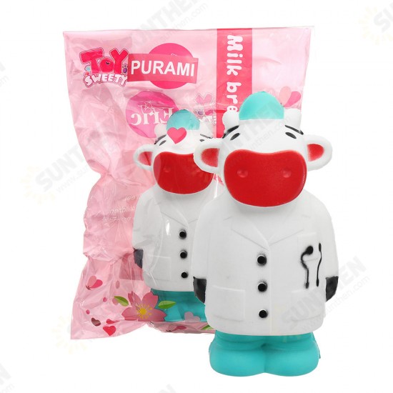 Calf Doctor Cow Squishy 14.7*7.6CM Slow Rising Soft Toy Gift Collection With Packaging