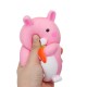 Carrot Rabbit Squishy 9*12.5cm Slow Rising With Packaging Collection Gift Soft Toy