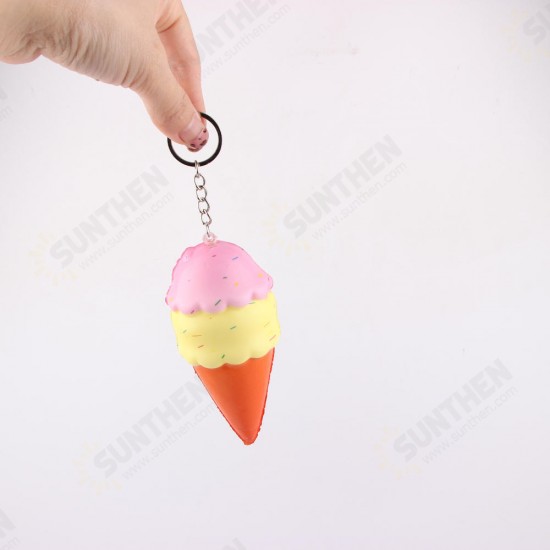 Cartoon Hanging Ornament Squishy With Key Ring Packaging Pendant Toy Gift Decor Collection With Packaging