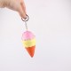 Cartoon Hanging Ornament Squishy With Key Ring Packaging Pendant Toy Gift Decor Collection With Packaging