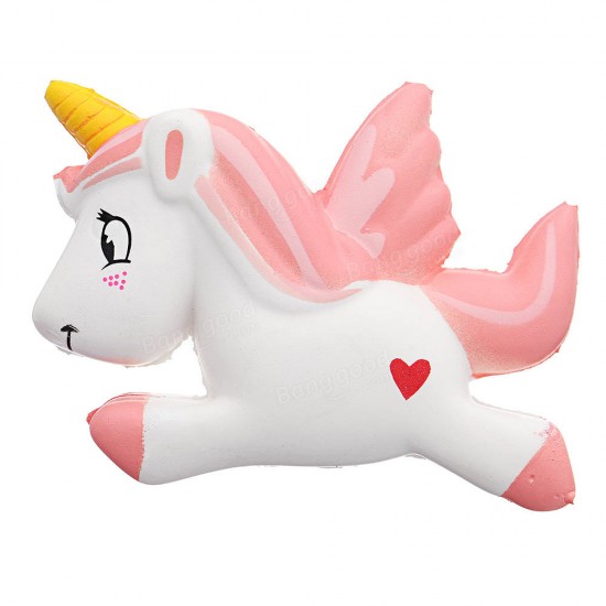 Cartoon Pegasus Squishy 11*7.5*3CM Slow Rising With Packaging Collection Gift Soft Toy