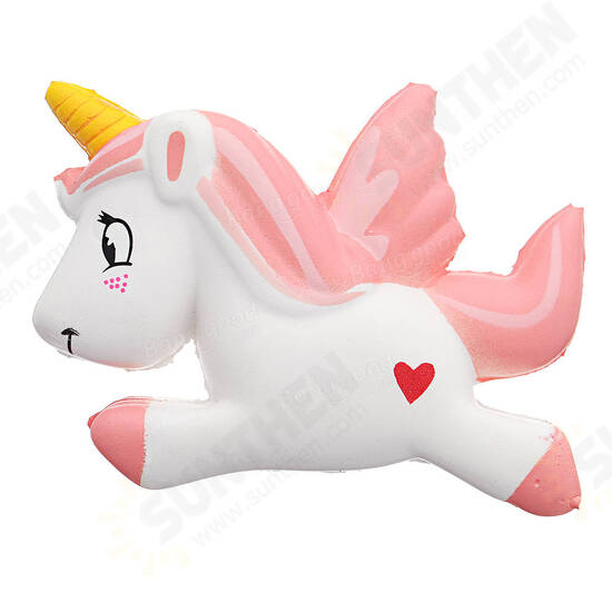 Cartoon Pegasus Squishy 11*7.5*3CM Slow Rising With Packaging Collection Gift Soft Toy