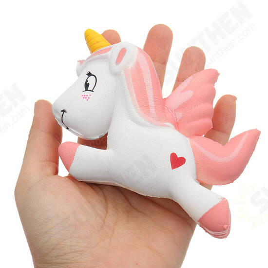 Cartoon Pegasus Squishy 11*7.5*3CM Slow Rising With Packaging Collection Gift Soft Toy