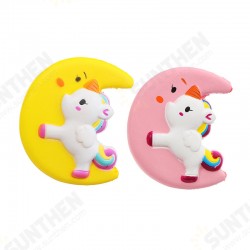 Cartoon Unicorn Moon Pegasus Squishy 11cm Slow Rising Collection Gift Toy Cartoon Unicorn Moon Pegasus Squishy 11cm Slow Rising Collection Gift Toy