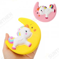 Cartoon Unicorn Moon Pegasus Squishy 11cm Slow Rising Collection Gift Toy Cartoon Unicorn Moon Pegasus Squishy 11cm Slow Rising Collection Gift Toy