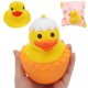 Cartoon Yellow Duck Squishy 9.5*8CM Slow Rising With Packaging Collection Gift Soft Toy