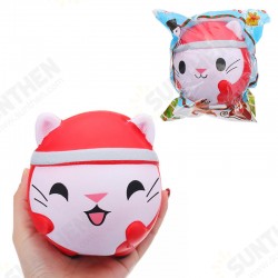 Chameleon Christmas Cat Doll Squishy 12x10x10cm Slow Rising With Packaging Collection Gift Soft Toy Chameleon Christmas Cat Doll Squishy 12x10x10cm Slow Rising With Packaging Collection Gift Soft Toy