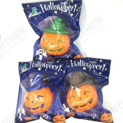 Chameleon Soft Halloween Pumpkin Witch Hat Squishy Slow Rising Stress Stretch Kids Toy Gift Chameleon Soft Halloween Pumpkin Witch Hat Squishy Slow Rising Stress Stretch Kids Toy Gift