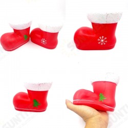 Chameleon Squishy Christmas Boots Santa Clause Boot Slow Rising With Packaging Gift Decor Toy Chameleon Squishy Christmas Boots Santa Clause Boot Slow Rising With Packaging Gift Decor Toy