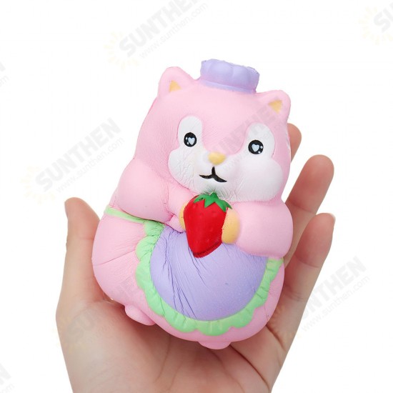 Chef Hamster Squishy 11*8*8cm Slow Rising With Packaging Collection Gift Soft Toy