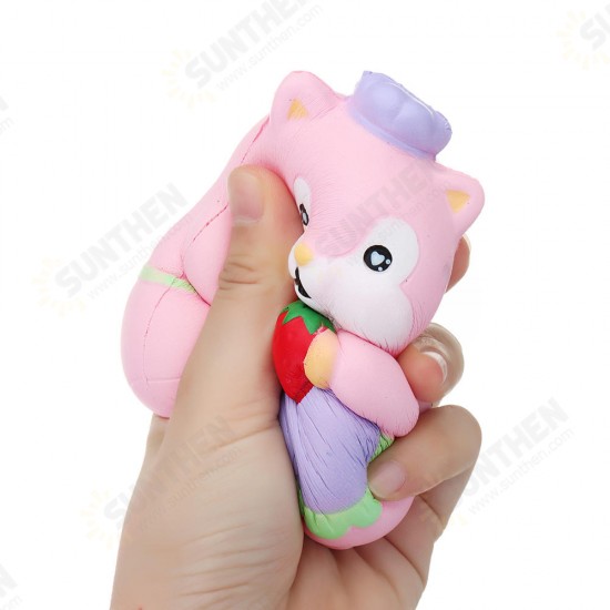 Chef Hamster Squishy 11*8*8cm Slow Rising With Packaging Collection Gift Soft Toy