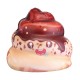 Chocolate Poo Squishy 8CM Yummy Expression Kawaii Jumbo Gift Collection With Packaging