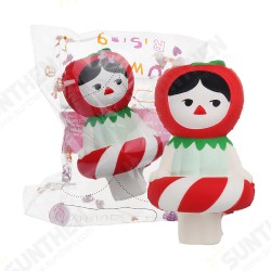 Christmas Gift Cherry Girl Squishy 13.5*8CM Slow Rising Soft Collection Gift Decor Toy With Packaging Collection Christmas Gift Cherry Girl Squishy 13.5*8CM Slow Rising Soft Collection Gift Decor Toy With Packaging Collection
