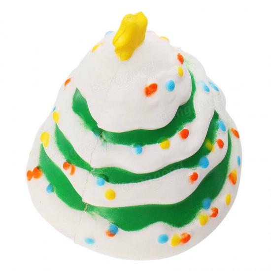 Christmas Tree Fruit Model Children's Squishy Collection Gift Decor Toy Original Packaging