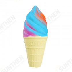 Colorful Ice Cream Squishy 14.5*6cm Slow Rising With Packaging Collection Gift Soft Toy Colorful Ice Cream Squishy 14.5*6cm Slow Rising With Packaging Collection Gift Soft Toy