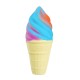 Colorful Ice Cream Squishy 14.5*6cm Slow Rising With Packaging Collection Gift Soft Toy