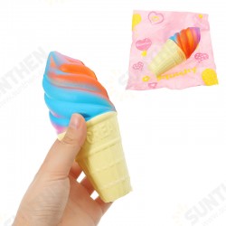 Colorful Ice Cream Squishy 14.5*6cm Slow Rising With Packaging Collection Gift Soft Toy Colorful Ice Cream Squishy 14.5*6cm Slow Rising With Packaging Collection Gift Soft Toy