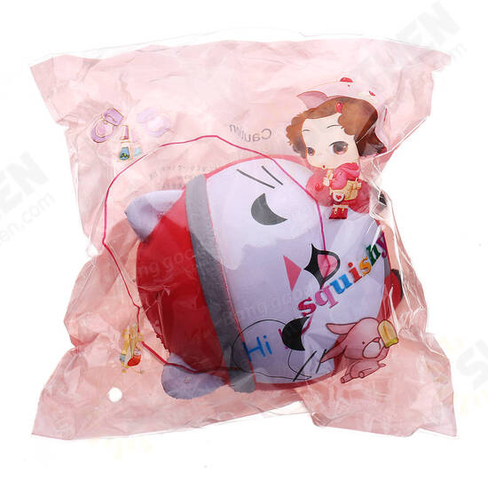 Christmas Cat Squishy 12*10CM Soft Slow Rising With Packaging Collection Gift Toy