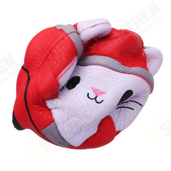 Christmas Cat Squishy 12*10CM Soft Slow Rising With Packaging Collection Gift Toy