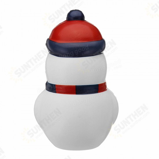 Christmas Snowman Squishy 14.4x9.2x8.1CM Soft Slow Rising With Packaging Collection Gift Toy