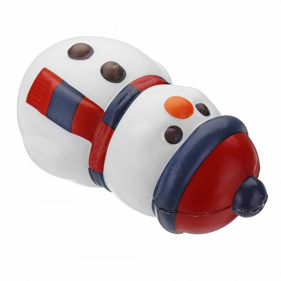 Christmas Snowman Squishy 14.4x9.2x8.1CM Soft Slow Rising With Packaging Collection Gift Toy