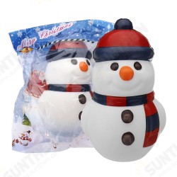 Christmas Snowman Squishy 14.4x9.2x8.1CM Soft Slow Rising With Packaging Collection Gift Toy Christmas Snowman Squishy 14.4x9.2x8.1CM Soft Slow Rising With Packaging Collection Gift Toy