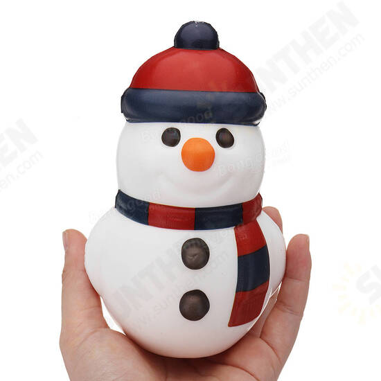 Christmas Snowman Squishy 14.4x9.2x8.1CM Soft Slow Rising With Packaging Collection Gift Toy Christmas Snowman Squishy 14.4x9.2x8.1CM Soft Slow Rising With Packaging Collection Gift Toy