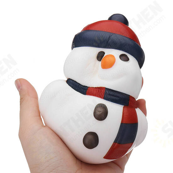 Christmas Snowman Squishy 14.4x9.2x8.1CM Soft Slow Rising With Packaging Collection Gift Toy