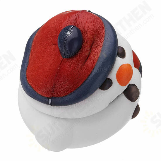 Christmas Snowman Squishy 14.4x9.2x8.1CM Soft Slow Rising With Packaging Collection Gift Toy