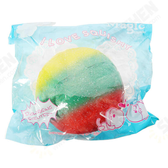 Squishy Pineapple Bread 15*8.5cm Slow Rising With Packaging Collection Gift Soft Toy