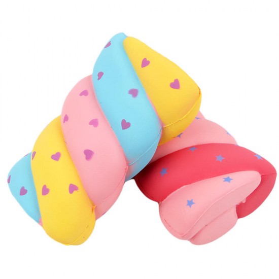 Cotton Candy Squishy 14*9.5*5.5CM Soft Slow Rising With Packaging Collection Gift Marshmallow Toy