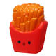 Cute Face Emoji French Fries Squishy 10CM Slow Rising Straps Pendant Soft Squeeze Scented Bread Toy