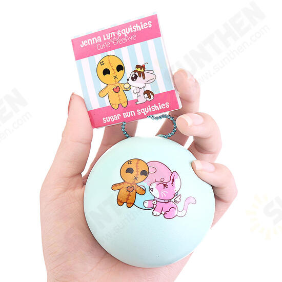 Cutie Creative 7cm Mummy Sugar Bun Bread Hanging Ornament Squishy Gift Collection With Packaging