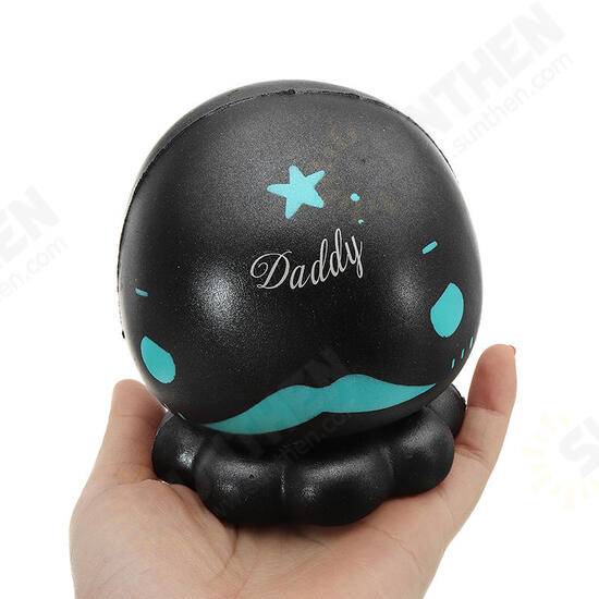 Deep Sea Cutie Black Octopus Squishy 16cm Slow Rising With Packaging Collection Gift Soft