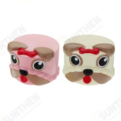 Dog Head Squishy 9*6CM Slow Rising With Packaging Collection Gift Soft Toy Dog Head Squishy 9*6CM Slow Rising With Packaging Collection Gift Soft Toy
