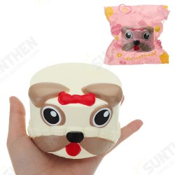 Dog Head Squishy 9*6CM Slow Rising With Packaging Collection Gift Soft Toy Dog Head Squishy 9*6CM Slow Rising With Packaging Collection Gift Soft Toy