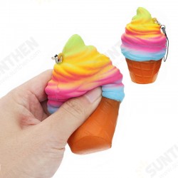 Elsa Squishy Ice Cream 10cm Slow Rising With Packaging Phone Bag Strap Decor Gift Collection Toy Elsa Squishy Ice Cream 10cm Slow Rising With Packaging Phone Bag Strap Decor Gift Collection Toy