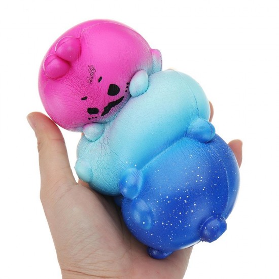 Squishy Daddy Mommy Baby Rabbit Family 15*9*8CM Slow Rising With Packaging Collection Gift Soft Toy