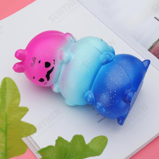 Squishy Daddy Mommy Baby Rabbit Family 15*9*8CM Slow Rising With Packaging Collection Gift Soft Toy