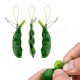 Extrusion Bean Toy Mini Squishy Soft Toys Pendants Anti Stress Ball Squeeze Gadgets Phone Strap