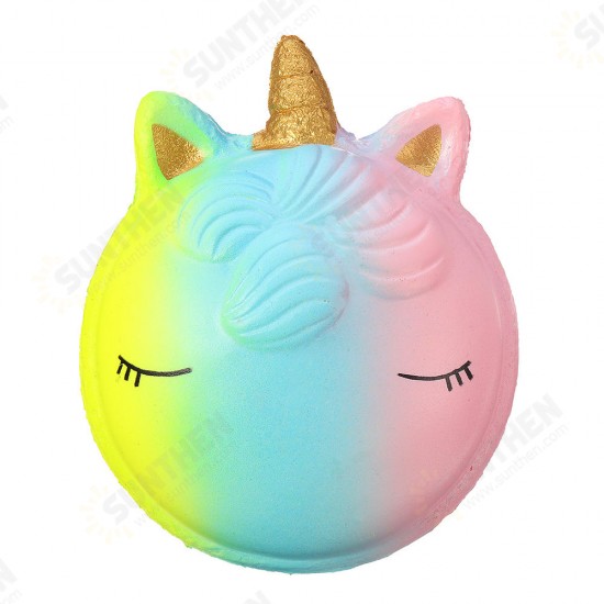 Fantasy Animal Squishy Unicorn Macaron 9CM Jumbo Toys Gift Collection With Packaging