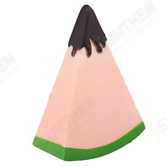 Fruit Squishy Watermelon Man 13.5CM Funny Expression Jumbo Slow Rising Rebound Toys With Packaging